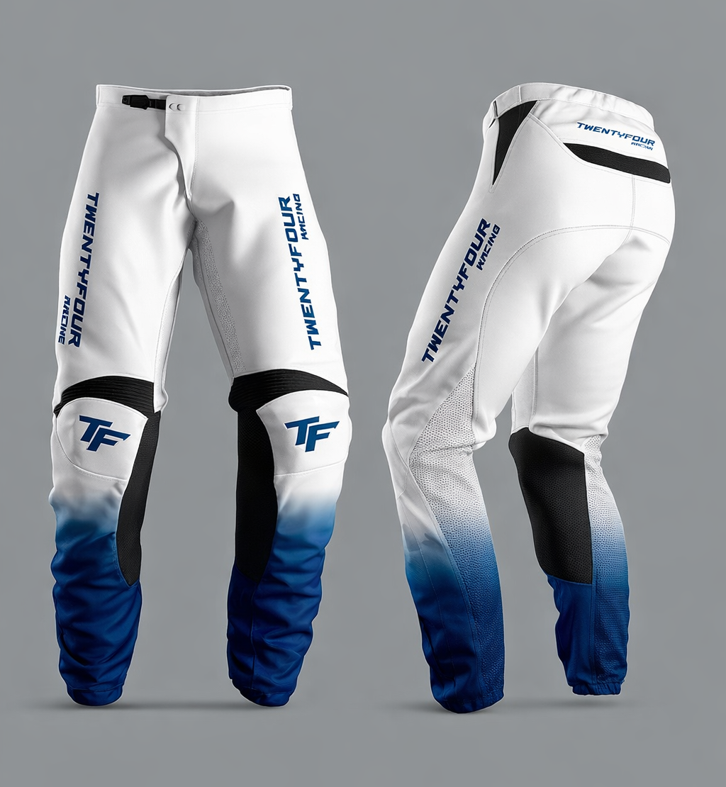 Mx Pants blue/white