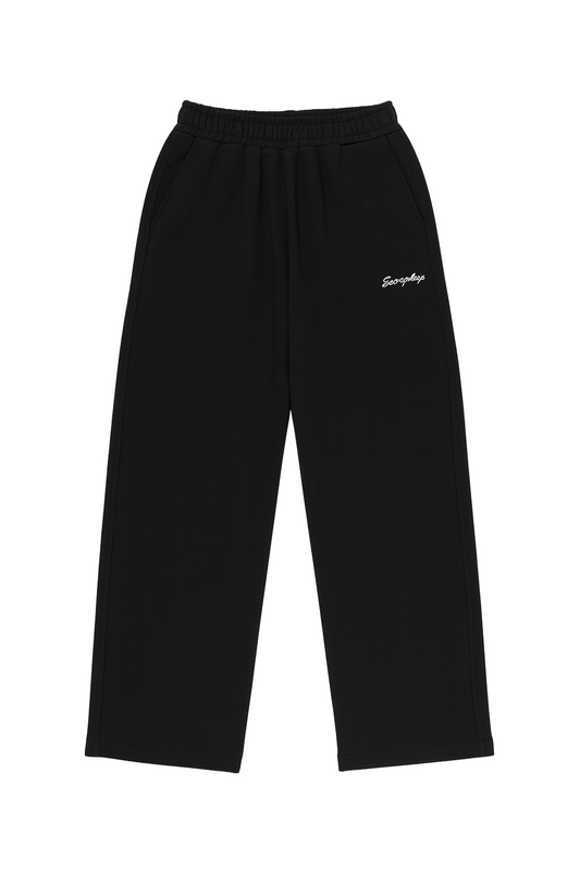 Pantalon chandal black/white