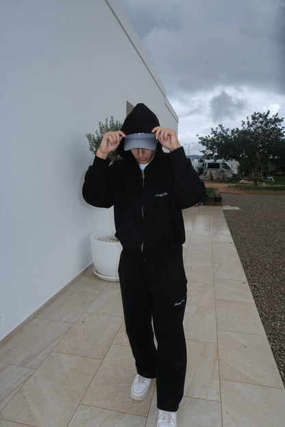 Pantalon chandal black/white