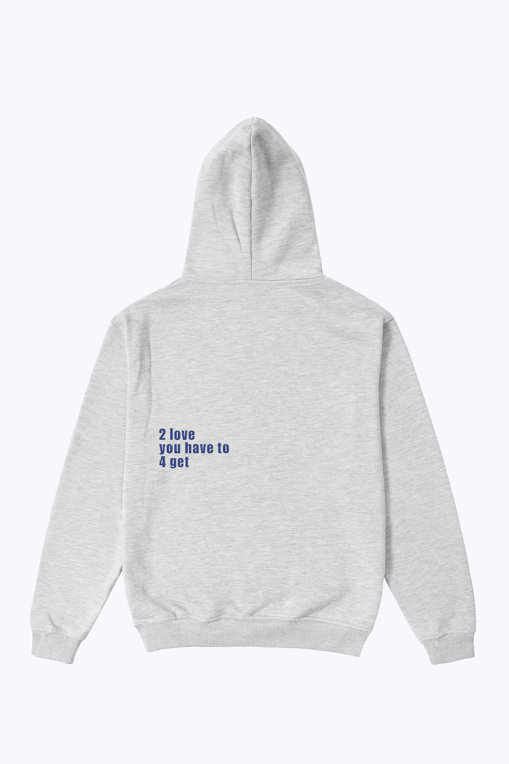 Sudadera gris 2love/4get