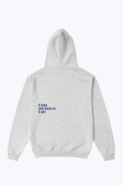 Sudadera gris 2love/4get