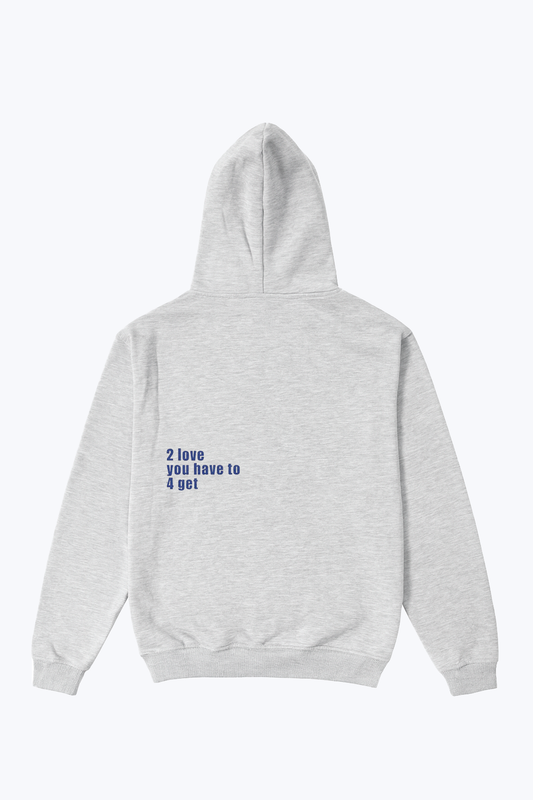 Sudadera gris 2love/4get