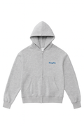 Zip Hoodie grey/blue